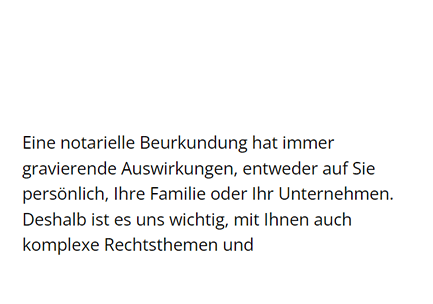 Notarielle Beurkundung für  Waldsolms