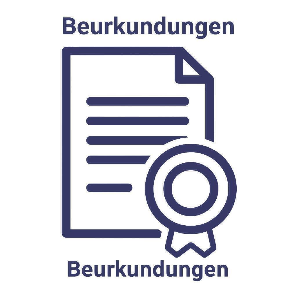 Beurkundungen